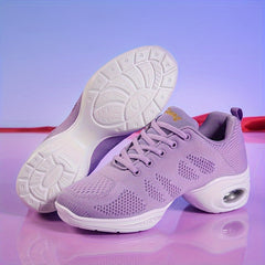 Women's Mesh Air Cushion Dance Shoes Non slip Sneakers
