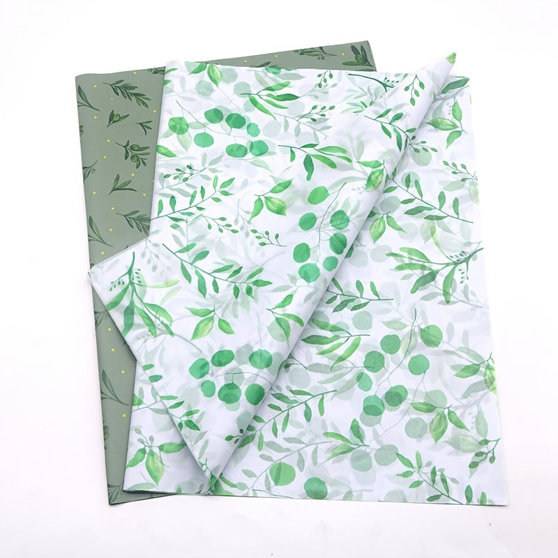 Eucalyptus Pattern Tissue Paper- Gift Wrapping DIY Crafts Party Decorations