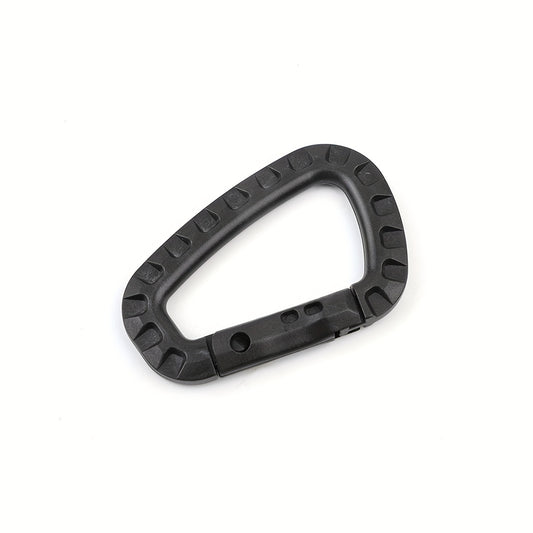 2pcs Hard Carabiners For Outdoor Camping Hiking D shaped Lightweight