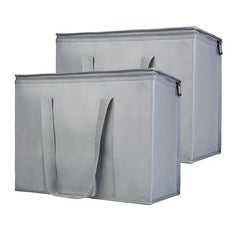 Convenient Large Capacity Non-woven Thermal Insulation Bag with Long Hand Strap