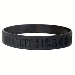 4PCS Rubber Wristband Bracelet Sports Bracelet