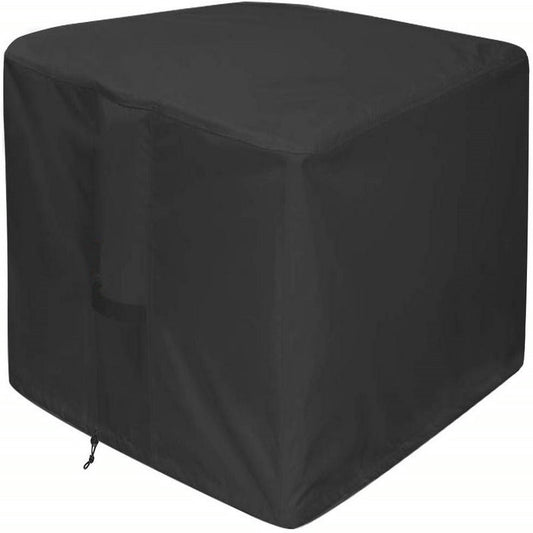 Outdoor Fire Pit Cover 420D Oxford Heavy Duty Sunscreen Dust Cover