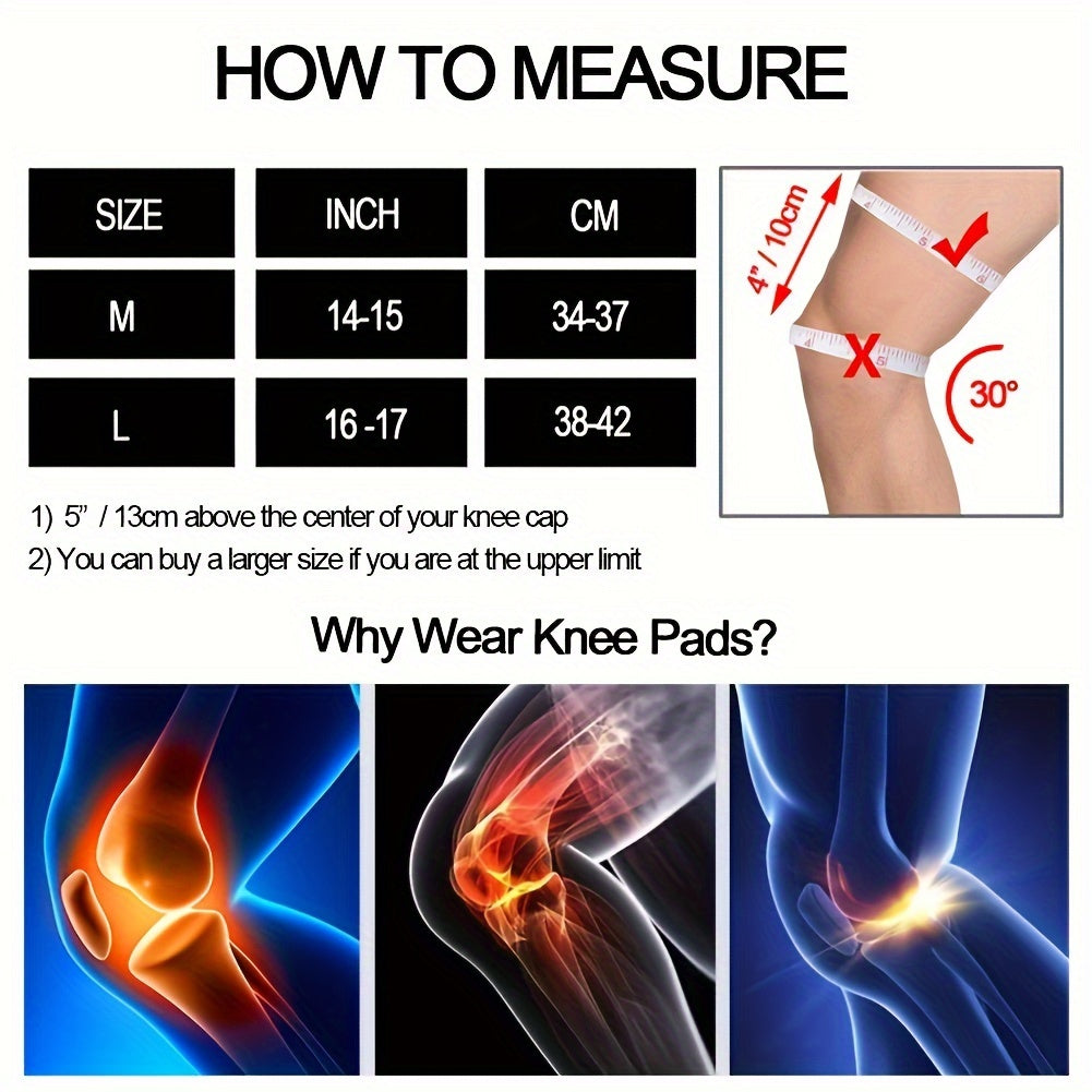 Knitted Nylon Meniscus Knee Protector for Fitness Basketball Cycling