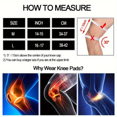 Knitted Nylon Meniscus Knee Protector for Fitness Basketball Cycling