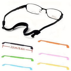 Solid Silicone Glasses Strap Anti Slip Sports Safety Strap Neck Cord String