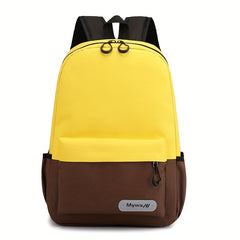 Unique Contrast Children's Backpack for Kindergarten Students