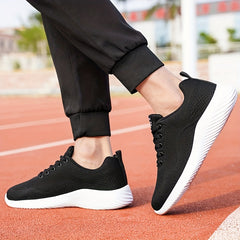 Men's Lightweight Knitted Sneakers for Running