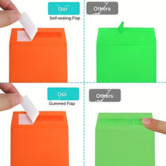 50pcs Christmas Halloween Money Saving Challenge Envelopes 8.89x16.51 Cm