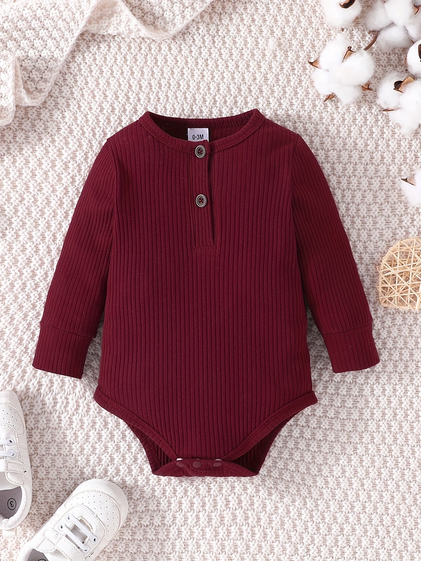 Baby Long Sleeve Romper Winter Jumpsuit