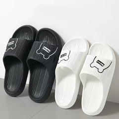 Men's Thick Slip On Slides Assorted Colors Non slip Home Walking Slippers