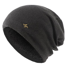Men's Thermal Knitted Hat Winter Hair Protection