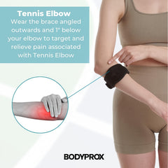 Elbow Pads for Tennis & Golf, One Size Fits All