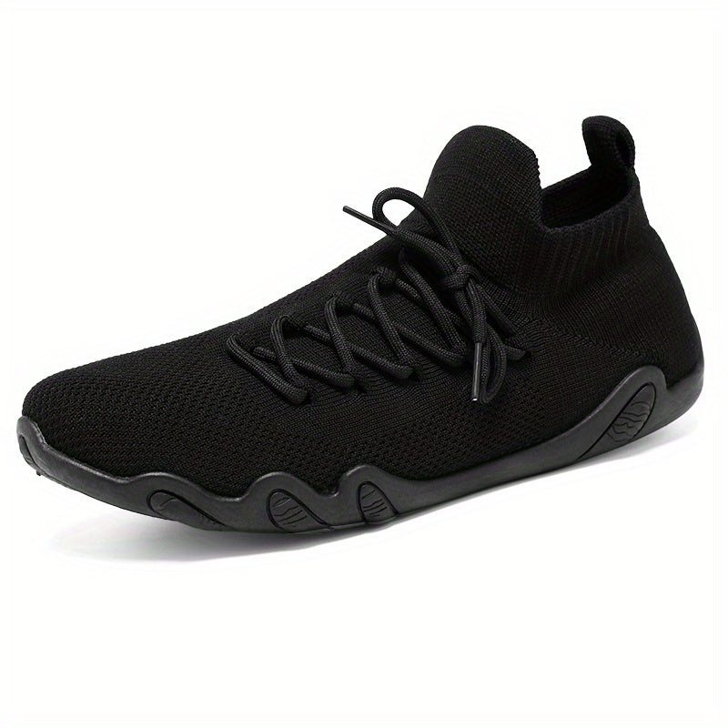 Men's Knitted Casual Shoes Non Slip Sneakers For Traveling