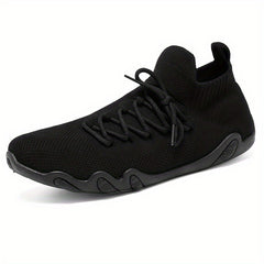 Men's Knitted Casual Shoes Non Slip Sneakers For Traveling