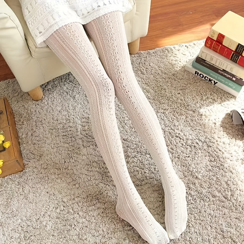 High Waist Slim Footed Pantyhose Women's Stockings