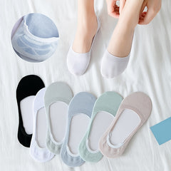Invisible Socks Women's Stockings Breathable Lightweight Solid Socks