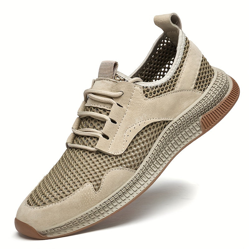 Men's Slip On Athletic Shoes with Shoelaces