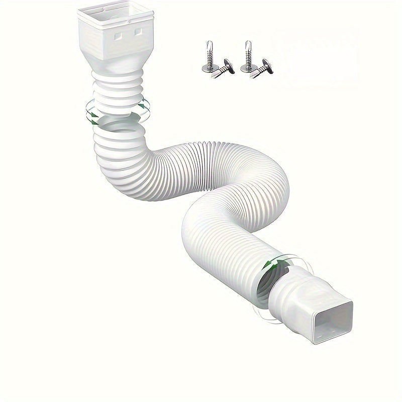 Retractable Downspout Extender Tool for Rain Gutter Drain