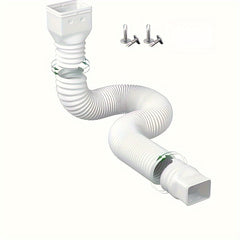 Retractable Downspout Extender Tool for Rain Gutter Drain