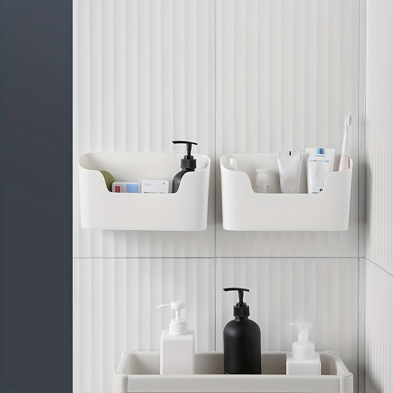 Wall Mounted Storage Box for Kitchen Bathroom Office - Home Organizer