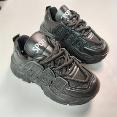 Women's Chunky Sneakers Breathable Thick Bottom Sport Shoes