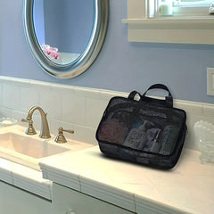 Portable Mesh Bag Toiletry Bag Men's Swimming Fitness Storage Bag