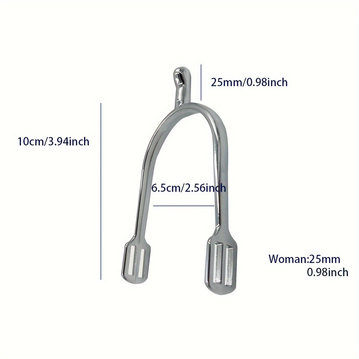 Zinc Alloy Spurs for Equestrian Men & Women