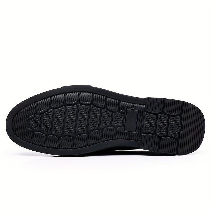 Men's Pointed Toe Loafers Slip On Flat Shoes Lightweight Footwear