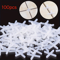 100pcs Tile Leveler Tile Floor Positioning Seam Cross Ceramic Tile Spacers