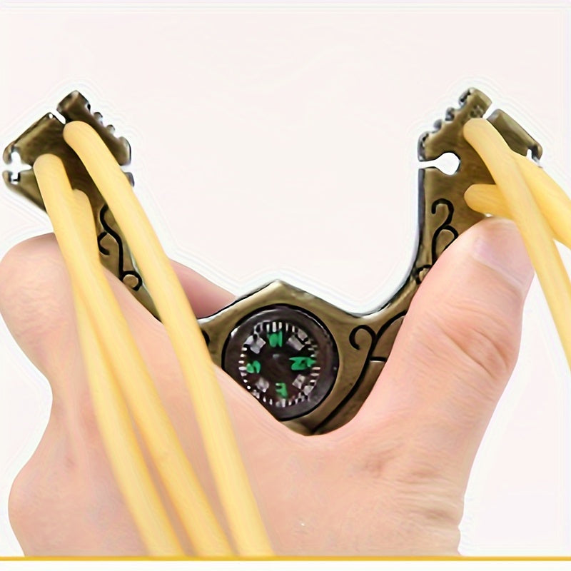 High Precision Alloy Slingshot Toy With Hallow Handle