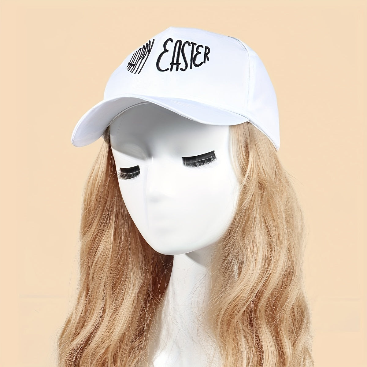 Happy Easter Baseball Cap Embroidered Sun Hat