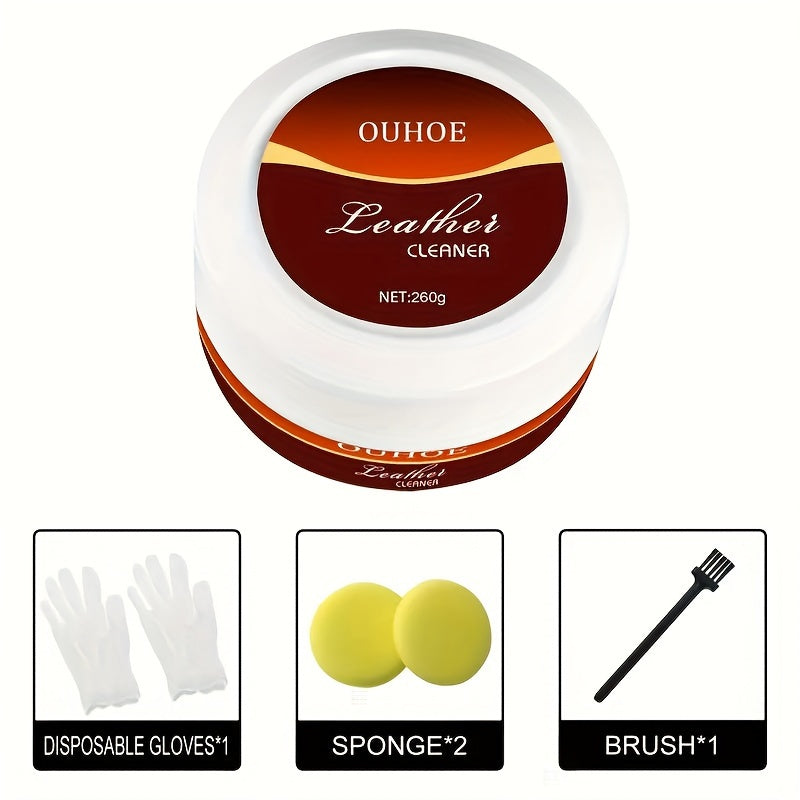 Leather Repair Cream for Car Seat & Furniture Stain Removal