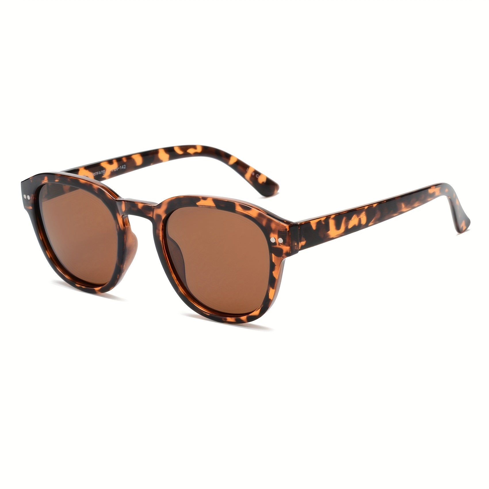 OUWEN Round Polarized Sunglasses Retro Vintage Womens Sun Glasses
