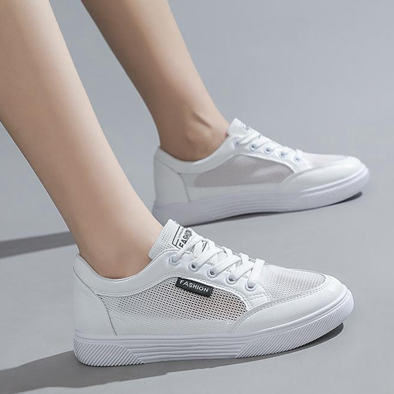 Women's Mesh Skate Shoes Lightweight Low Top Sneakers