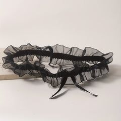 Elastic Lace Band With Bowknot for Wedding
