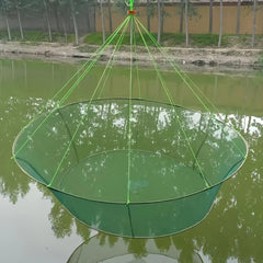 Portable Folding Fishing Net Foldable Mesh Trap Fishing Tackle