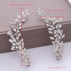 Rhinestone Wedding Hairpin Bridesmaid Hair Clip Crystal Barrette