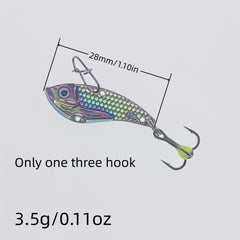 Metal Vibration Biomimetic Fishing Lure 15g 0.53oz Jigbait