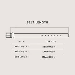 Men's Crocodile Print PU Leather Belt