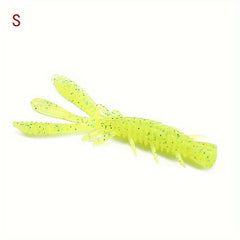 10pcs Bionic Shrimp Bait Soft Worm Fishing Accessories