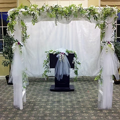 2pcs 6Ft Artificial Wisteria Garland Silk Hanging Flower