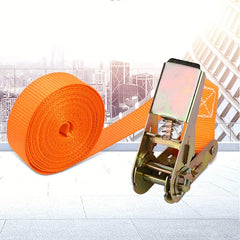 2pcs Ratchet Tensioning Strap - Car Cargo Binding Fastener Tightening