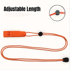 Emergency Whistles 4 Pack - Ultra Loud 120 Decibels
