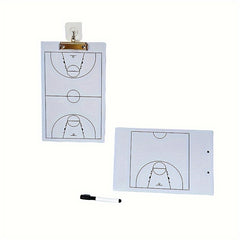 Erasable Basketball Demonstration Board - Coaching Clipboard
