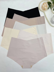 7pcs Multicolor Briefs High Waist Panties Women's Underwear