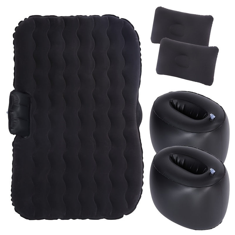 Car Inflatable Bed Rear Sleeping Pad Mattress Seat Air Cushion Suv Travel