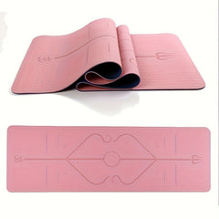 TPE Non-slip Yoga Mat for Fitness, Skipping Rope, Dance