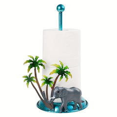 Hawaiian Style Wrought Iron Kitchen Tissue Towel Rack