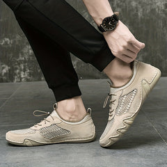 Men's Slip-on Sneakers Driving Shoes Lightweight Breathable