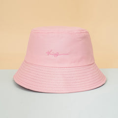 Solid King Embroidered Bucket Hat